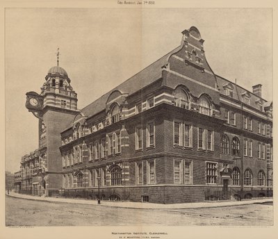 Northampton Institute, Clerkenwell, London by English Photographer