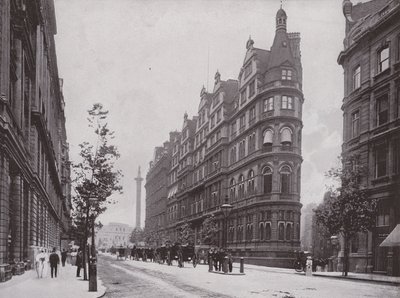 Northumberland Avenue, with the Constitutional Club by English Photographer