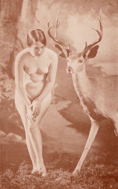 Nudist Art: Forest Idyll by English Photographer