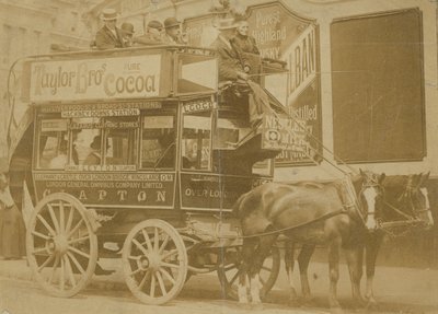 Omnibus and driver by English Photographer