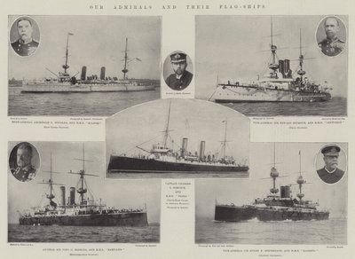 Our Admirals and their Flag-Ships by English Photographer