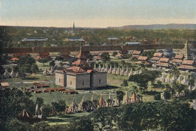Pagodas, or Temples, at Mandalay by English Photographer