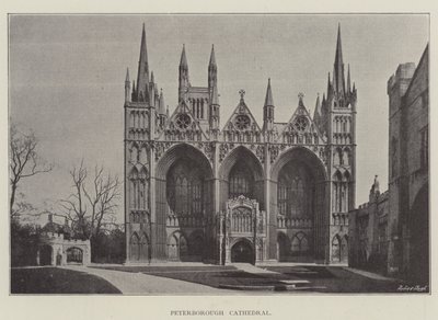 Peterborough Cathedral by English Photographer