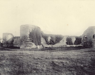 Pevensey Castle by English Photographer