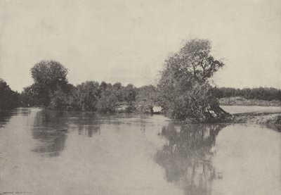 Place where Christ was baptized by English Photographer