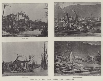 Port Louis, Mauritius, After the Hurricane by English Photographer