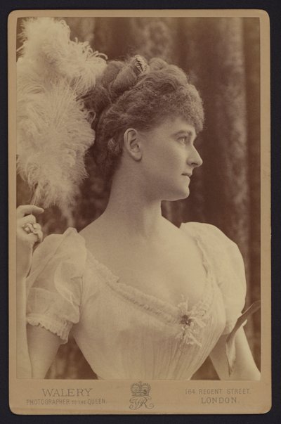 Portrait, The Countess of Warwick by English Photographer