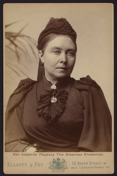 Portrait, Victoria, Princess Royal, who was married to Emperor Frederick III of Germany by English Photographer