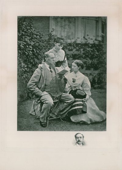 Portrait of Charles Dickens by English Photographer