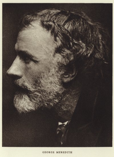 Portrait of George Meredith by English Photographer