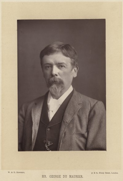 Portrait of George du Maurier by English Photographer