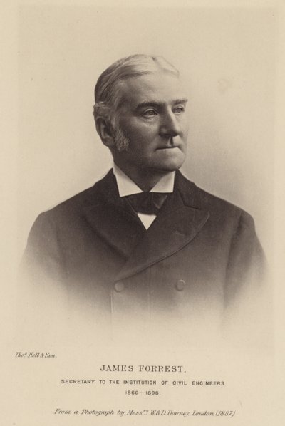 Portrait of James Forrest by English Photographer