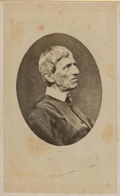 Portrait of John Henry Newman by English Photographer