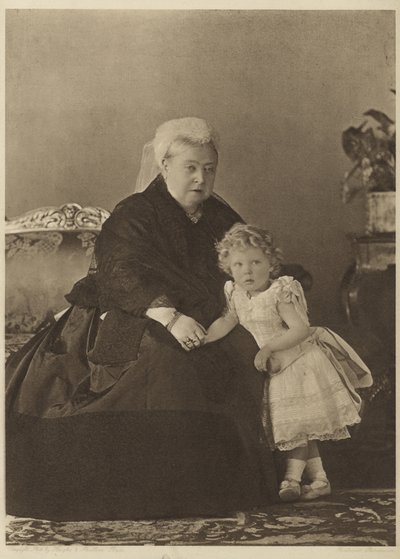 Portrait of Queen Victoria by English Photographer