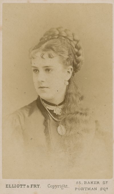 Portrait of Prostitute Mabel Gray by English Photographer