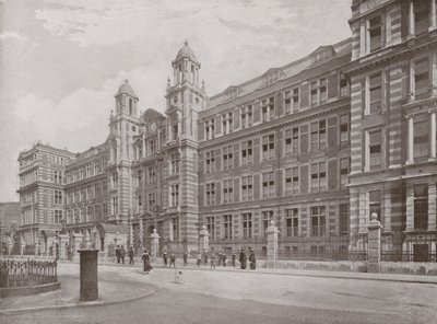 Post Office Savings Bank, West Kensington by English Photographer