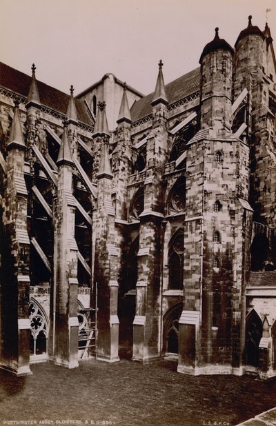 Postcard of Westminster Abbey by English Photographer