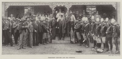 President Kruger and his Friends by English Photographer