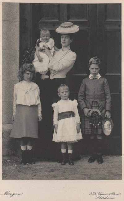 Princess Alexandra with four of her children by English Photographer