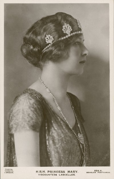 Princess Mary, Viscountess Lascelles by English Photographer