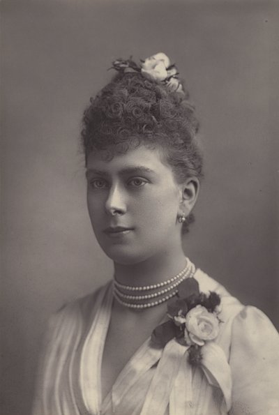 Princess Victoria Mary of Teck by English Photographer