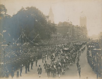 Procession for the Coronation of King Edward VII by English Photographer