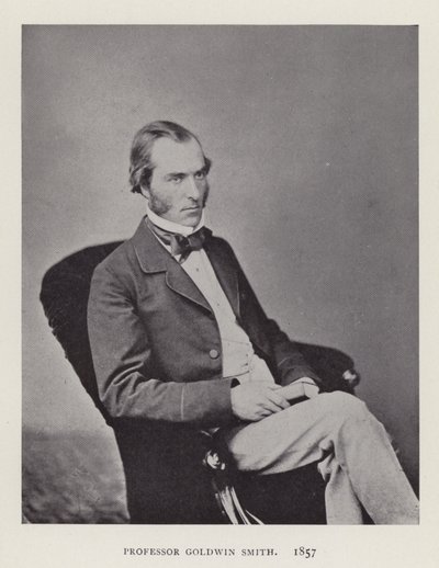 Professor Goldwin Smith, 1857 by English Photographer