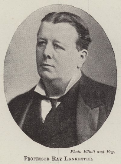 Professor Ray Lankester by English Photographer