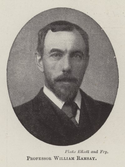 Professor William Ramsay by English Photographer