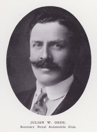 Prominent Men of London: Julian W Orde by English Photographer