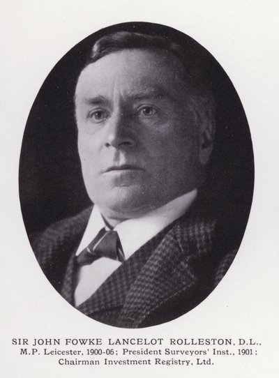 Prominent Men of London: Sir John Fowke Lancelot Rolleston by English Photographer