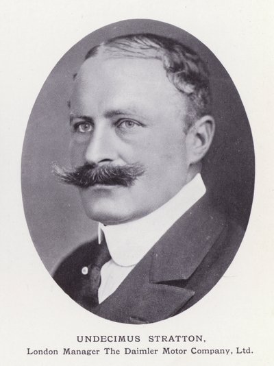 Prominent Men of London: Undecimus Stratton by English Photographer