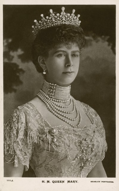 Queen Mary, consort of King George V by English Photographer