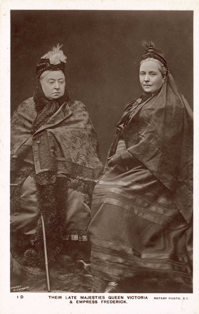 Queen Victoria, Empress Frederick by English Photographer