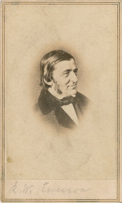 Ralph Waldo Emerson by English Photographer