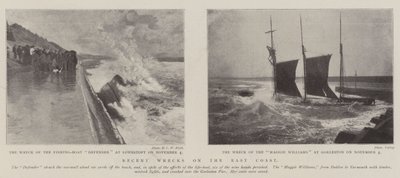 Recent Wrecks on the East Coast by English Photographer
