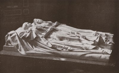 Recumbent Figures of Queen Victoria and the Prince Consort in Frogmore Mausoleum by English Photographer