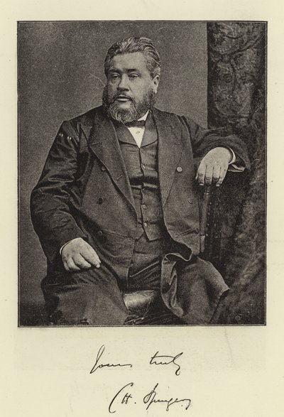 Rev C H Spurgeon by English Photographer