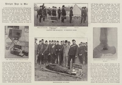 Rontgen Rays in War by English Photographer