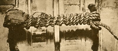 Rope and seal intact to Tutankhamen
