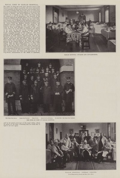 Royal Visit to Haslar Hospital by English Photographer