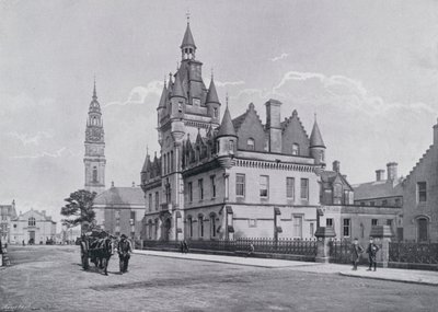 Scotland: Greenock, the Court House by English Photographer