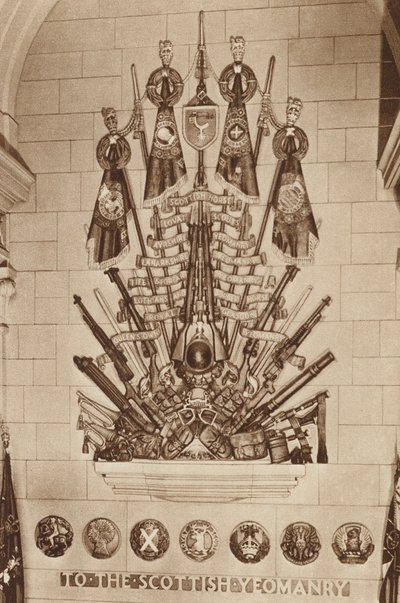 Scottish National War Memorial: The Scottish Yeomanry by English Photographer
