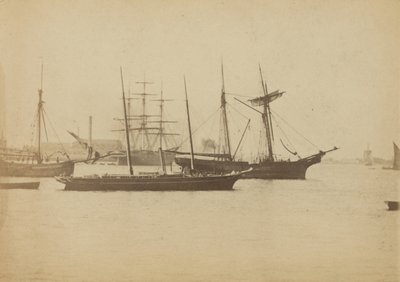 Ships and Boats on The Thames by English Photographer