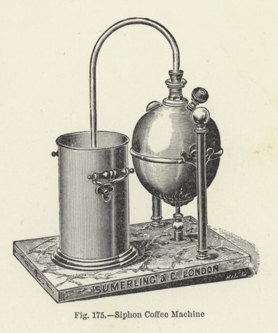 Siphon Coffee Machine by English Photographer
