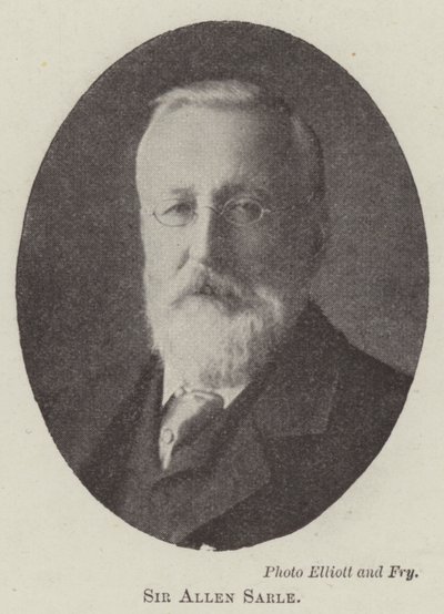 Sir Allen Sarle by English Photographer