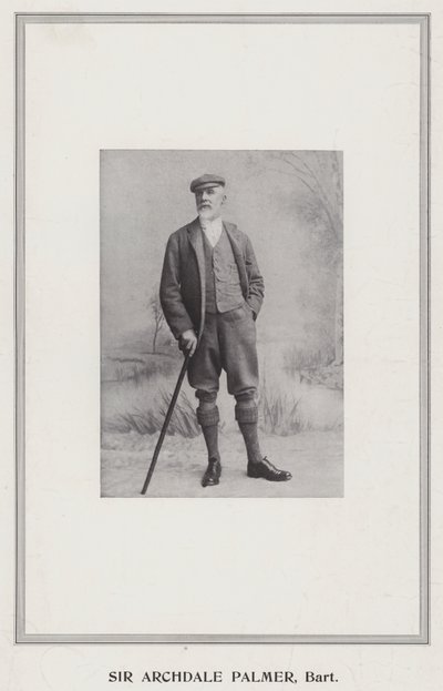 Sir Archdale Palmer, Baronet by English Photographer