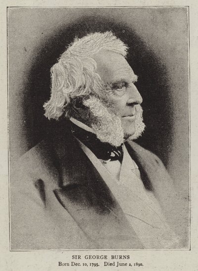 Sir George Burns by English Photographer
