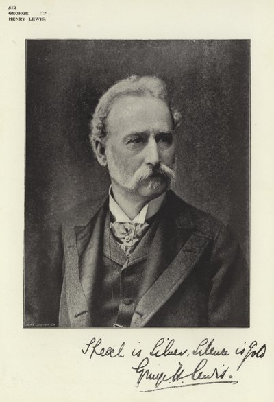 Sir George Henry Lewis by English Photographer