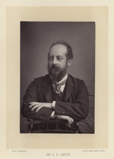 Sir James Dromgole Linton by English Photographer